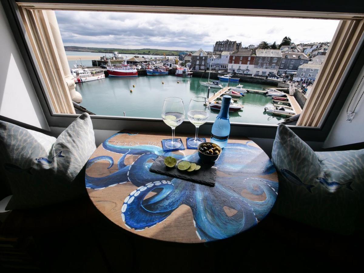 Padstow Escapes - Teyr Luxury Penthouse Apartment المظهر الخارجي الصورة